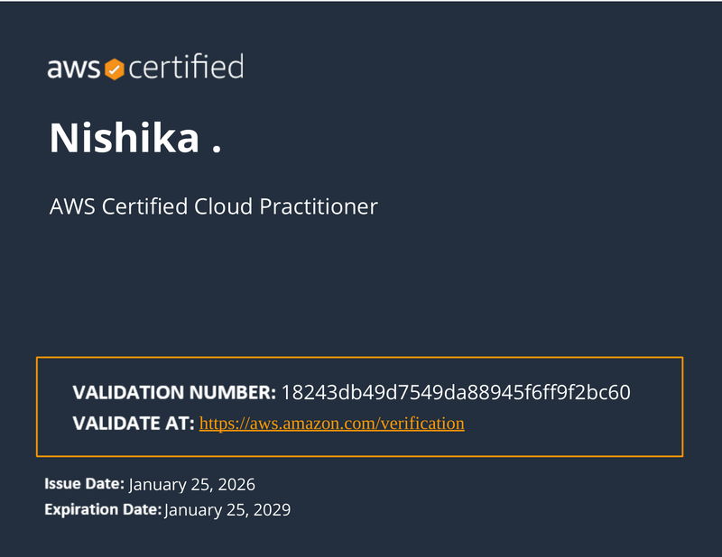AWS Cloud Practitioner